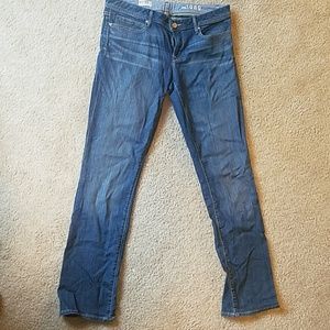 Gap real straight jeans